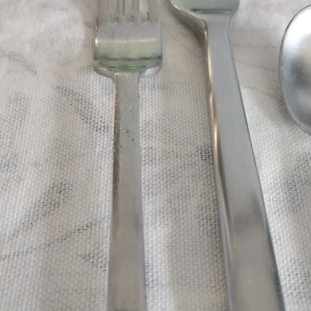 3 Pieces Ikea Data Stainless Flatware Salad Fork Dinner Knife Teaspoon